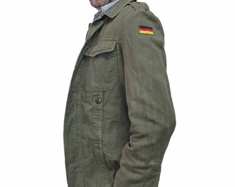 Chemise militaire Moleskin pour hommes