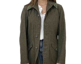 Swedish Army Unisex Military Jacket 1960