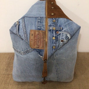 Jeans  backpack "hand-made" with levis jeans