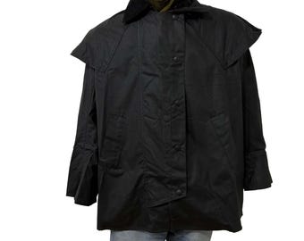 Barbour Backhouse Wax Jacket “Rare” Black