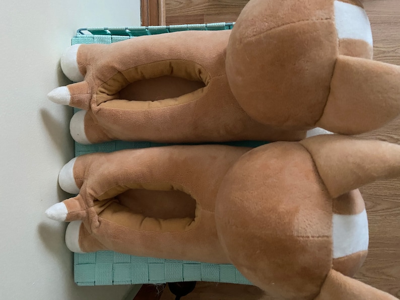 SMOKO USB Heated Corgi Slippers