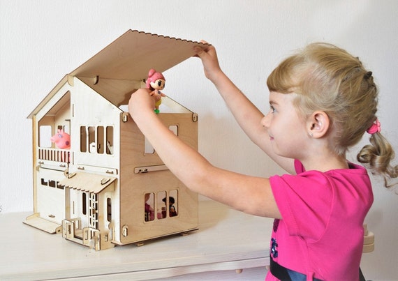 3d dollhouse wooden puzzle