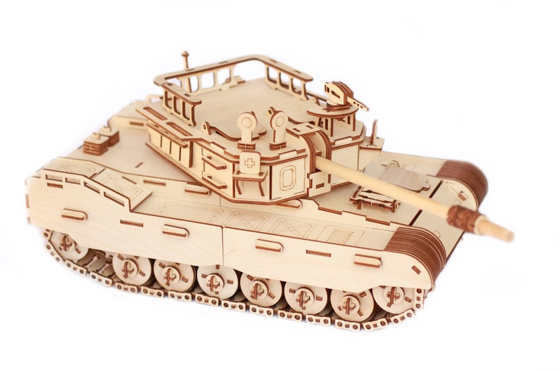 Wooden Puzzle Adult 3d Military Wooden Tank Gifts for Etsy