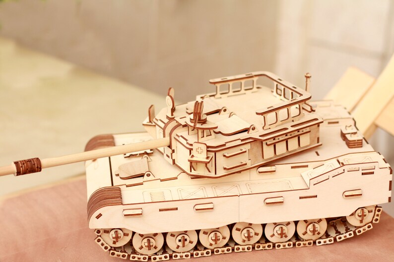 Wooden Puzzle Adult 3d Military Wooden Tank Gifts for Etsy UK