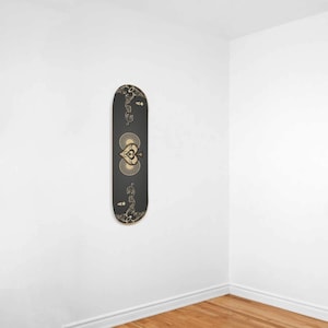 Custom Design Ace of Spades Skateboard Deck Wall Art - Made In USA