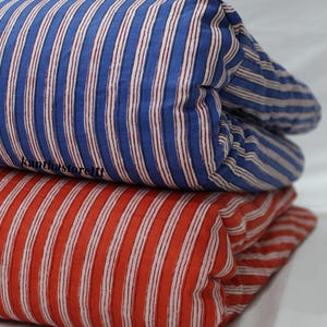 Indischer Gestreifter Druck Baumwolle Stoff Handgemacht Patchwork Stoff Patchwork Taschen Quilting Stoff *stripedbymyartist