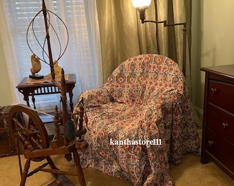 Indiase kantha quilt bloemenprint Kantha sprei katoenen deken Gudari Indiase kantha gooien handgemaakte Kantha deken Vintage kantha bedcover