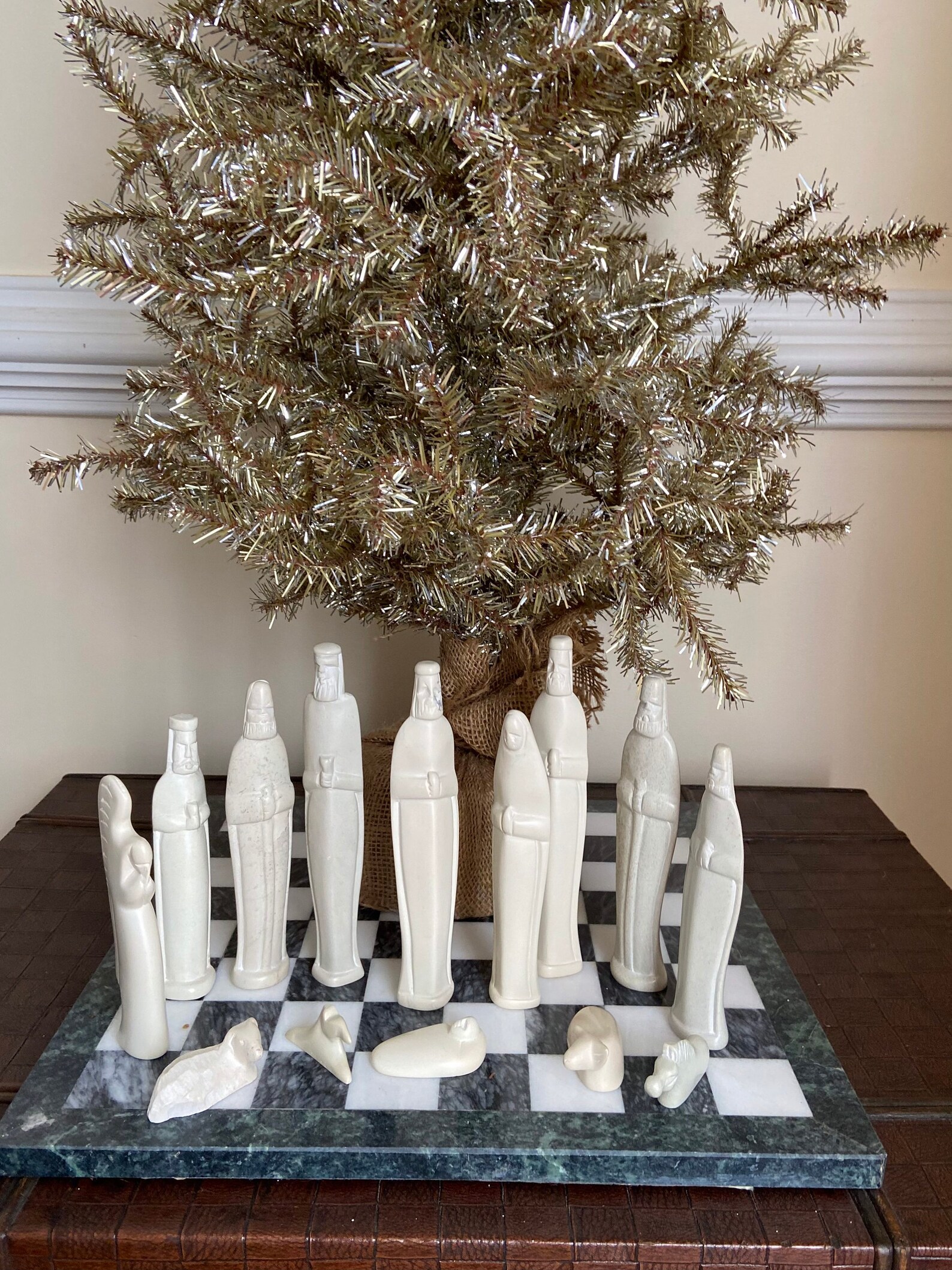 Soapstone Nativity Set Handmade in Kenya Christian Christmas Etsy