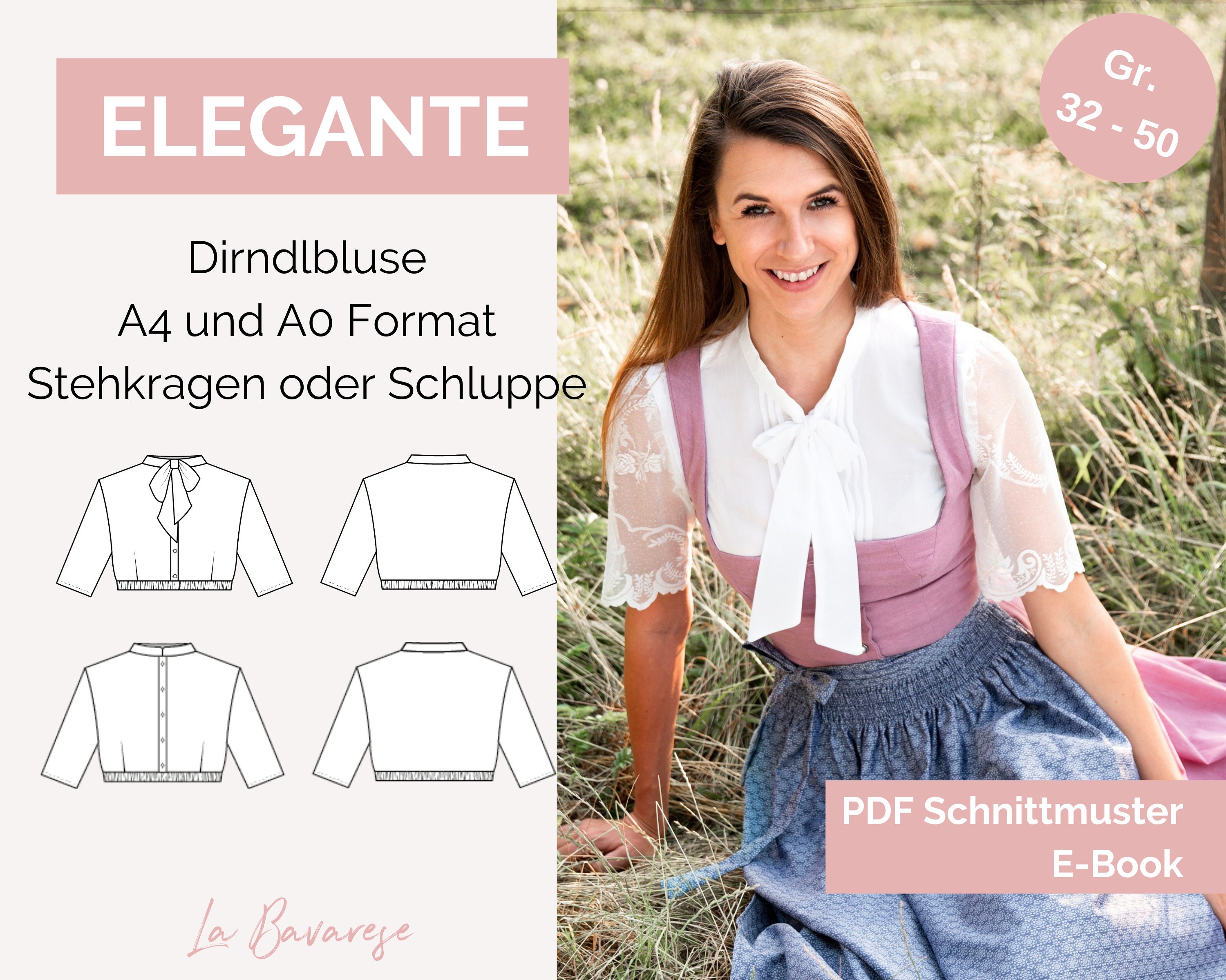 dirndlbluse 50