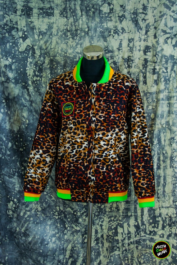kitenge bomber jacket