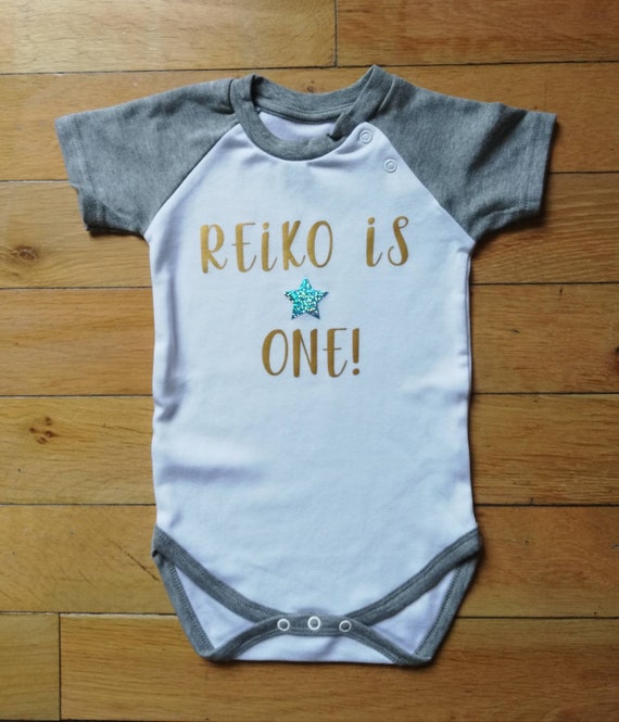 personalised first birthday outfit
