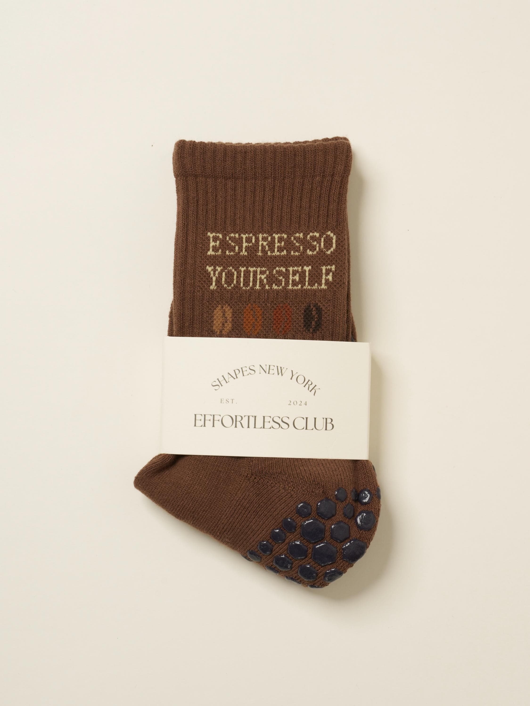 Chaussettes De Sport Pure Barre Crew - Femme Taille M, Noires, Antidérapantes, Neuves