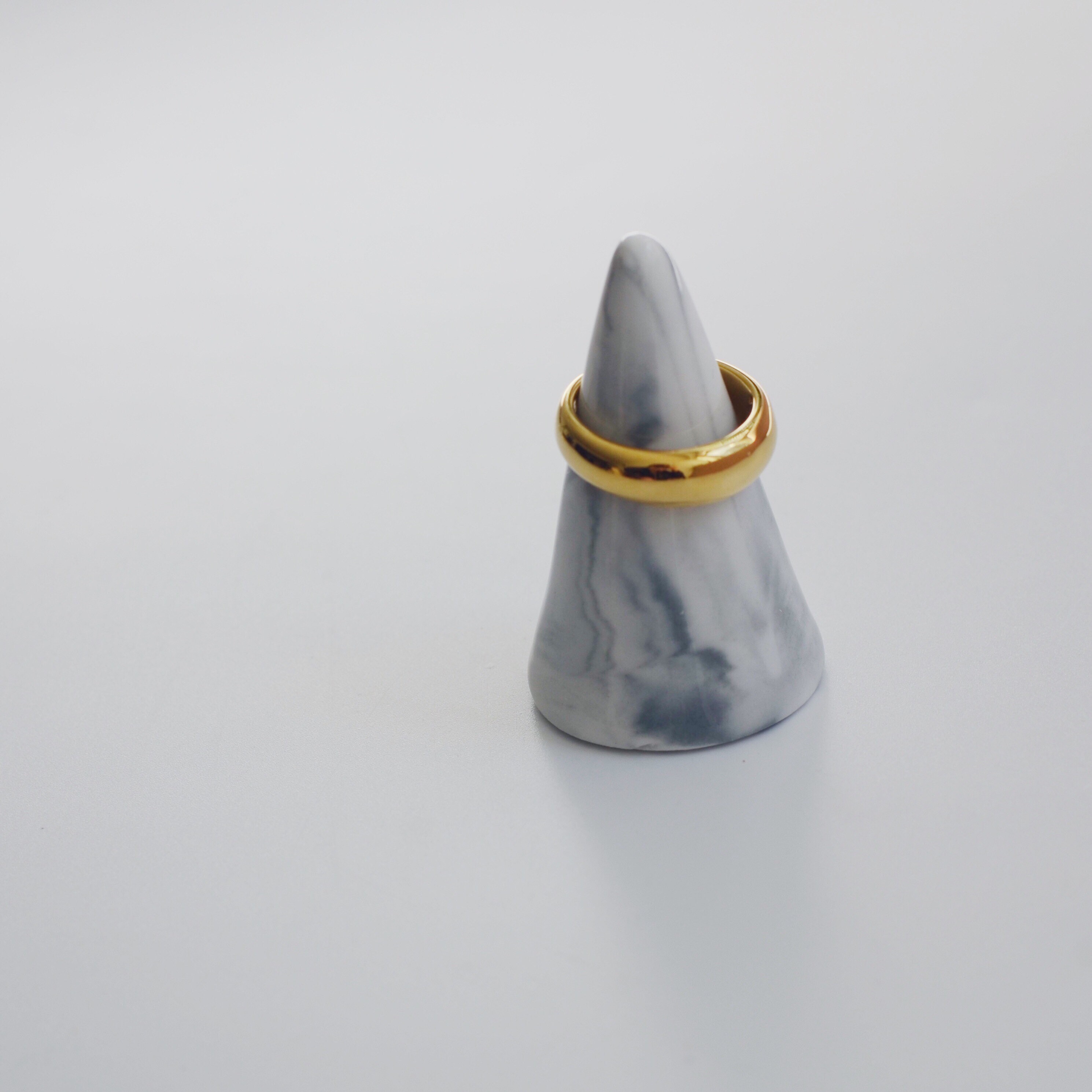 Gold Bold Dome Ring