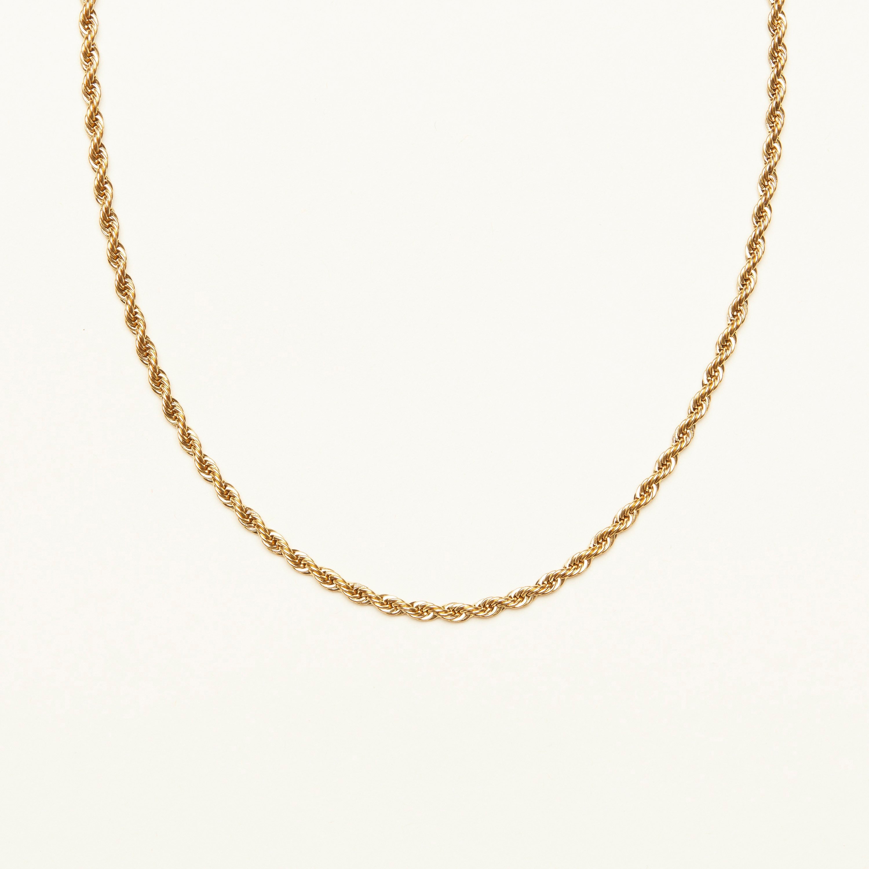 Collana Donna Day.berlin Ida, Placcata Oro Rosa 18k, Catena Filigrana Con Piccoli Fiori, Lunghezza 45+5 Cm, In Acciaio Inox 316L, Ipoallergenica, Regalo In Confezione Sostenibile