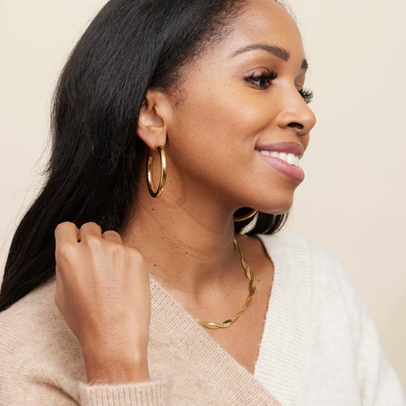 Ultimate Gold Hoop Earrings