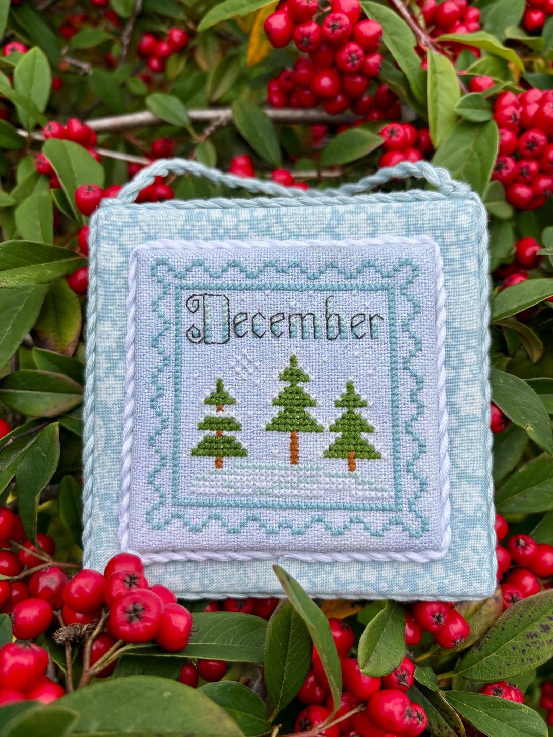 Snowy December - the Stitcher's Calendar - Digital PDF - Cross Stitch ...