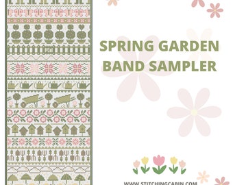Muestrario de bandas de Spring Garden - PDF digital