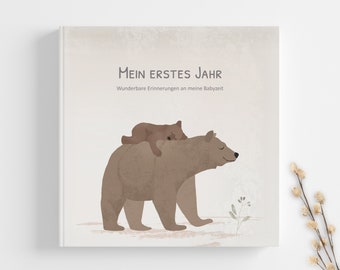 Babyalbum "Mein erstes Jahr", Babybuch, Erinnerungsalbum