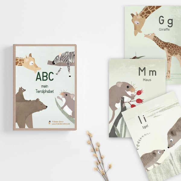 ABC cards, alphabet flash cards, letter cards