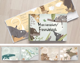 Freundebuch Kindergarten, Kindergartenalbum, Freundschaftsbuch