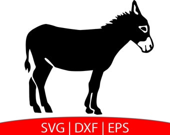 Donkey Svg Etsy