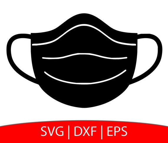 Face Mask SVG face mask Clipart Mask Silhouette face mask ...