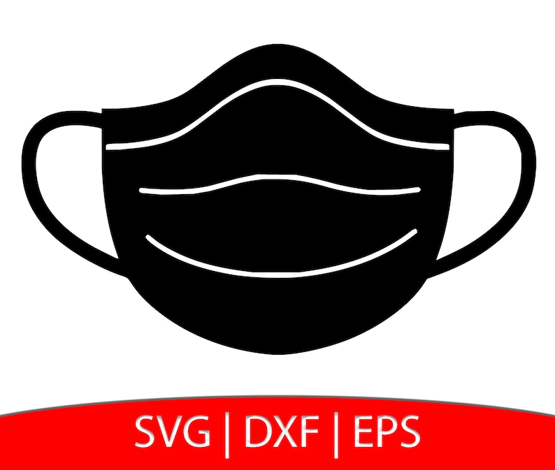 Download Face Mask SVG face mask Clipart Mask Silhouette face mask ...