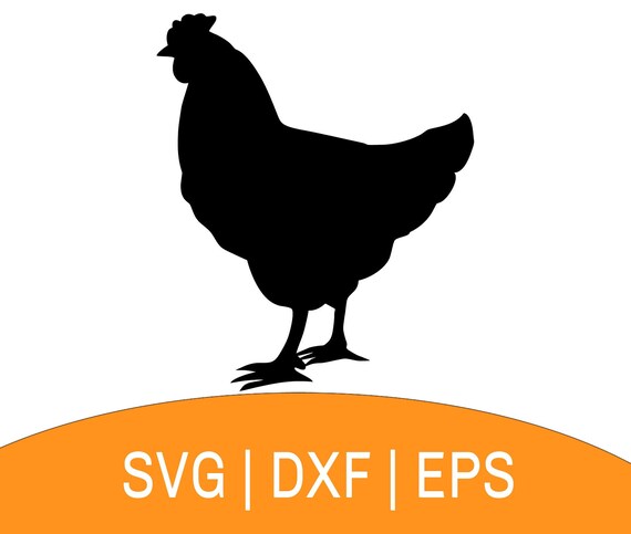 Download Chicken Svg Cut Filehen Dxfcricut Svg Silhouette Svg Hen Etsy