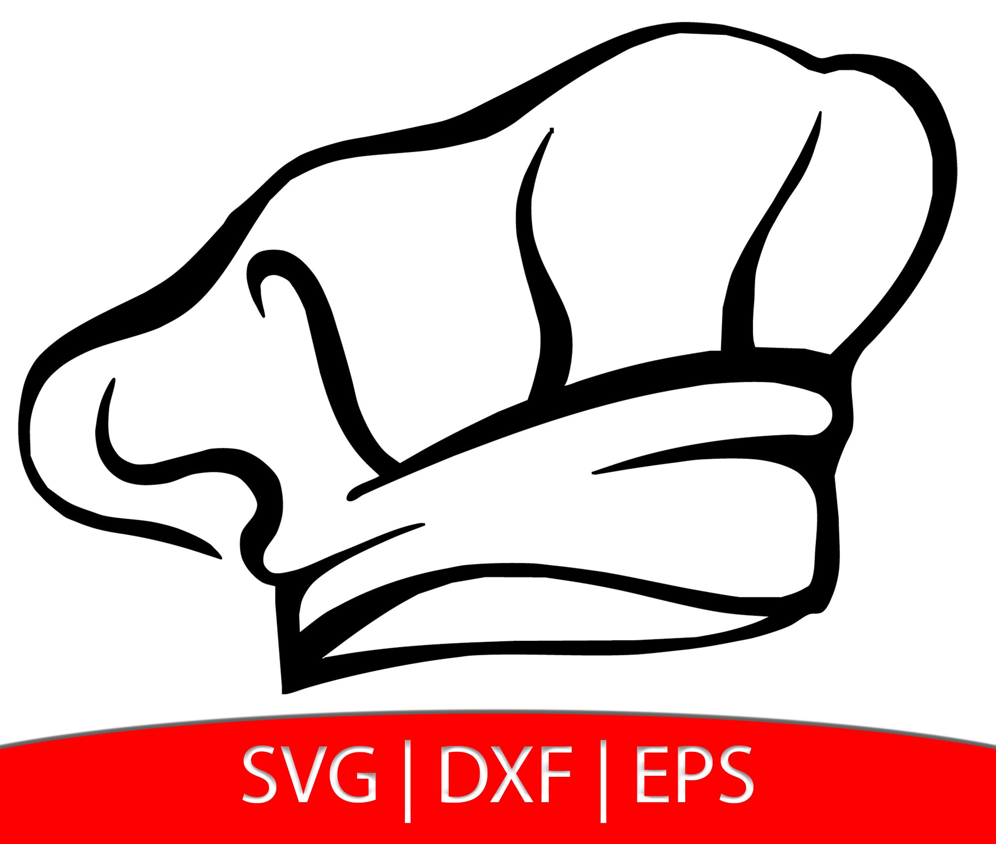 Chef hat Svg toque blanche Svg culinary school SVG Sous Etsy