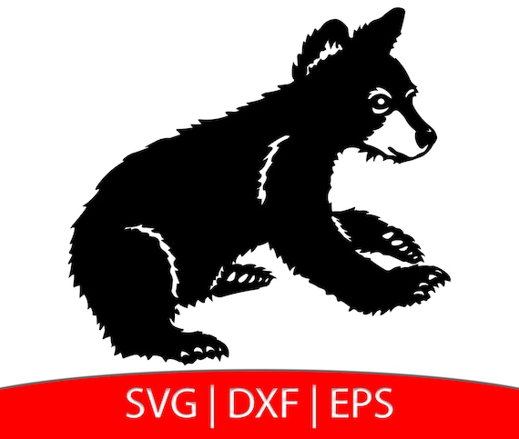 Free Free 179 Cub Silhouette Baby Bear Svg SVG PNG EPS DXF File
