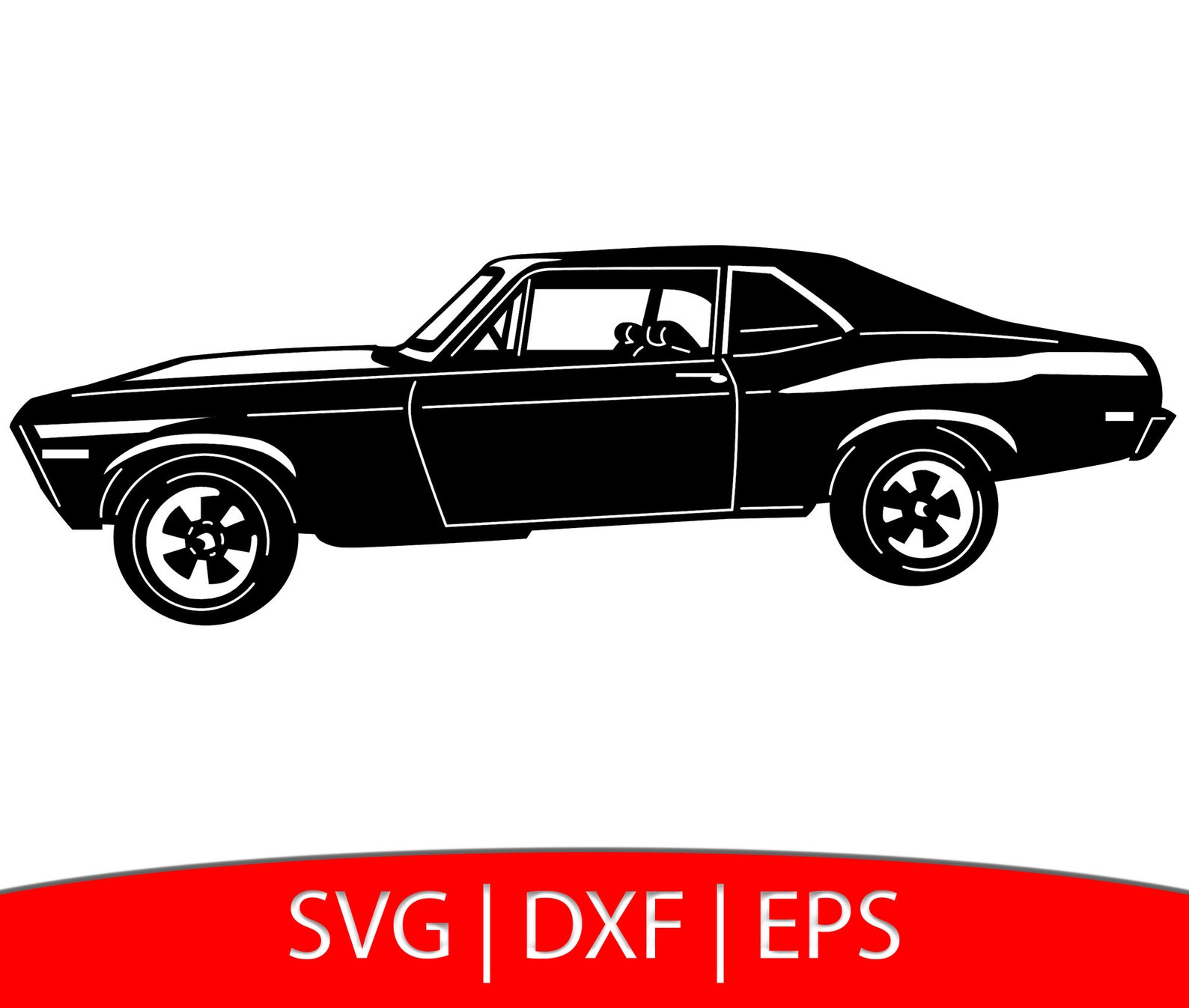 Chevy Nova SVG