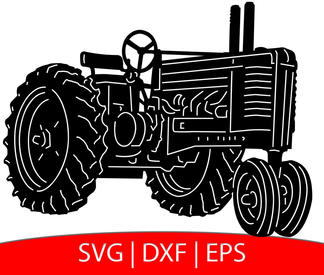 Tractor SVG File Free