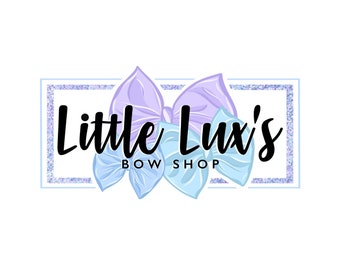 Navy Daisies - Classic 5 Inch Bow