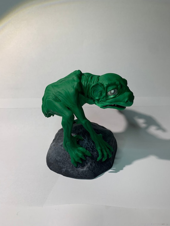 Gollum 70s Rankin Bass animation style figurine