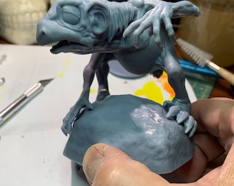 Corrupted halfling figurine