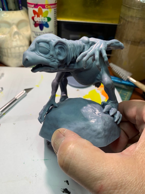 Corrupted halfling figurine