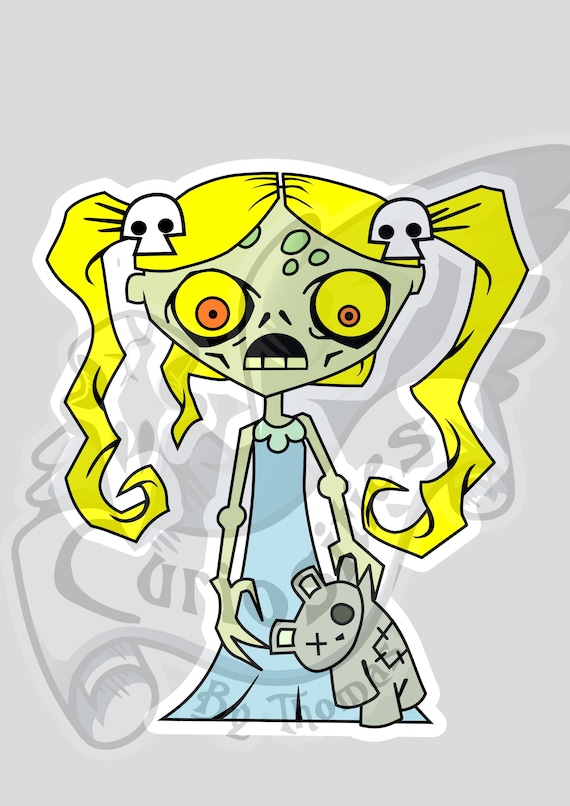Tragic Terri 3" Sticker