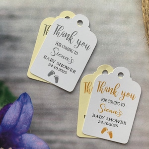 Personalised Baby Shower Favour Tags Pop it when she pops Thank you Wedding Favour Tag Wedding We tied the knot special day Hen Party BS813g