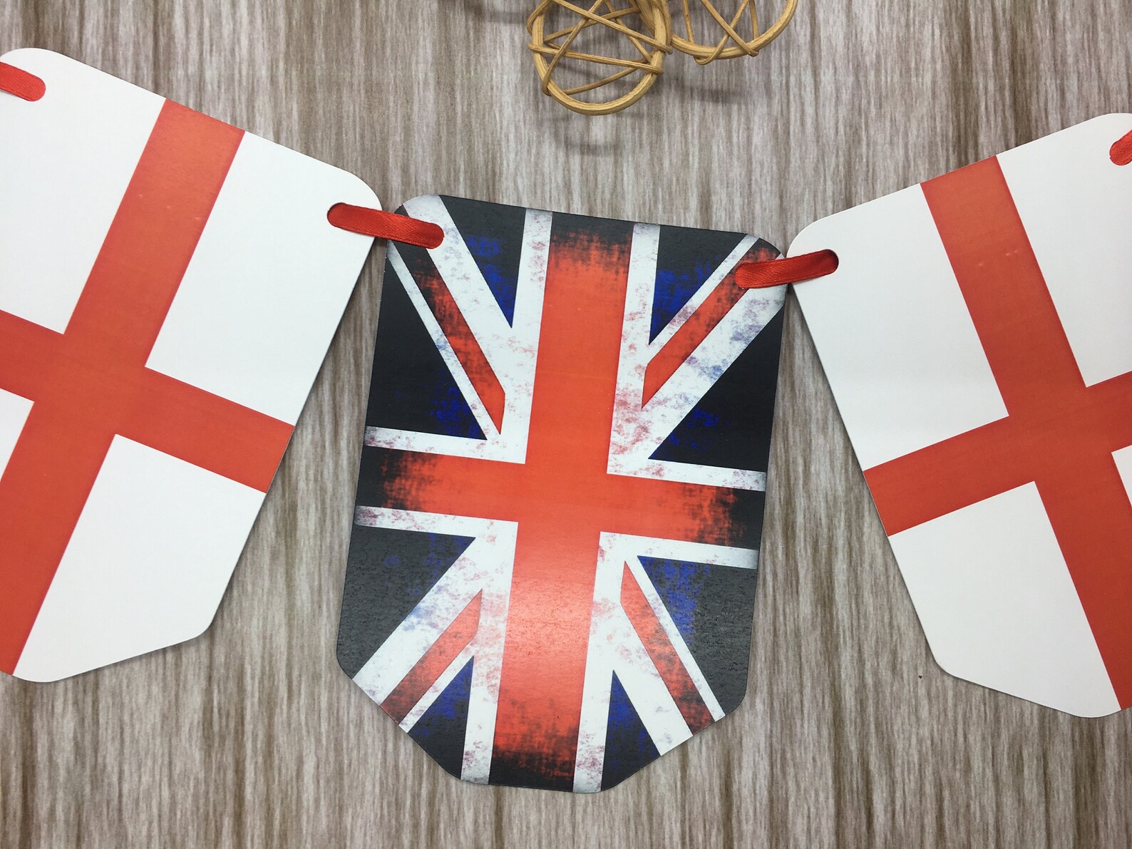 Union Jack Flags Bunting UK Flag Party Decoration Hanging Etsy UK
