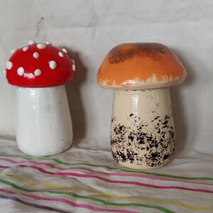 Mushroom Jar | Storage | Cottagecore | Witchy Jars | Fairy Jars | Great Gifts | Aesthetic | Fungi