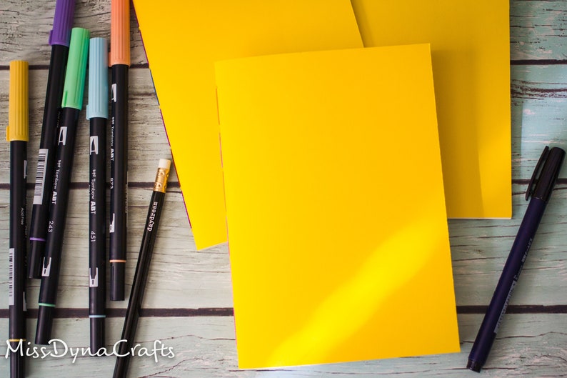 Saddle Stitch 5x7 B6 Sketchbooks Handmade Limited quantities!