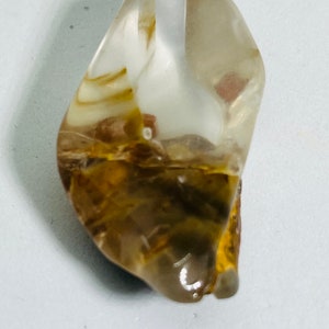 Amphibole Quartz, Empath Stone, Tumbled.