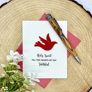 Confirmation Card: Holy Spirit Catholic Greeting Card