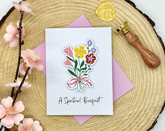 Spiritual Bouquet Card: Catholic Devotions, Sympathy & Encouragement