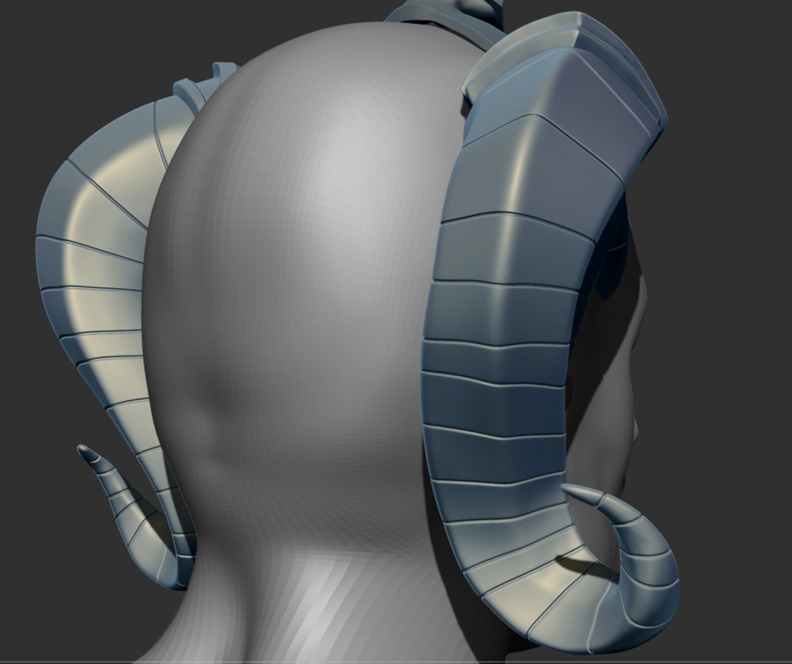 Yrel Horns Cosplay Stl 3d Print Etsy