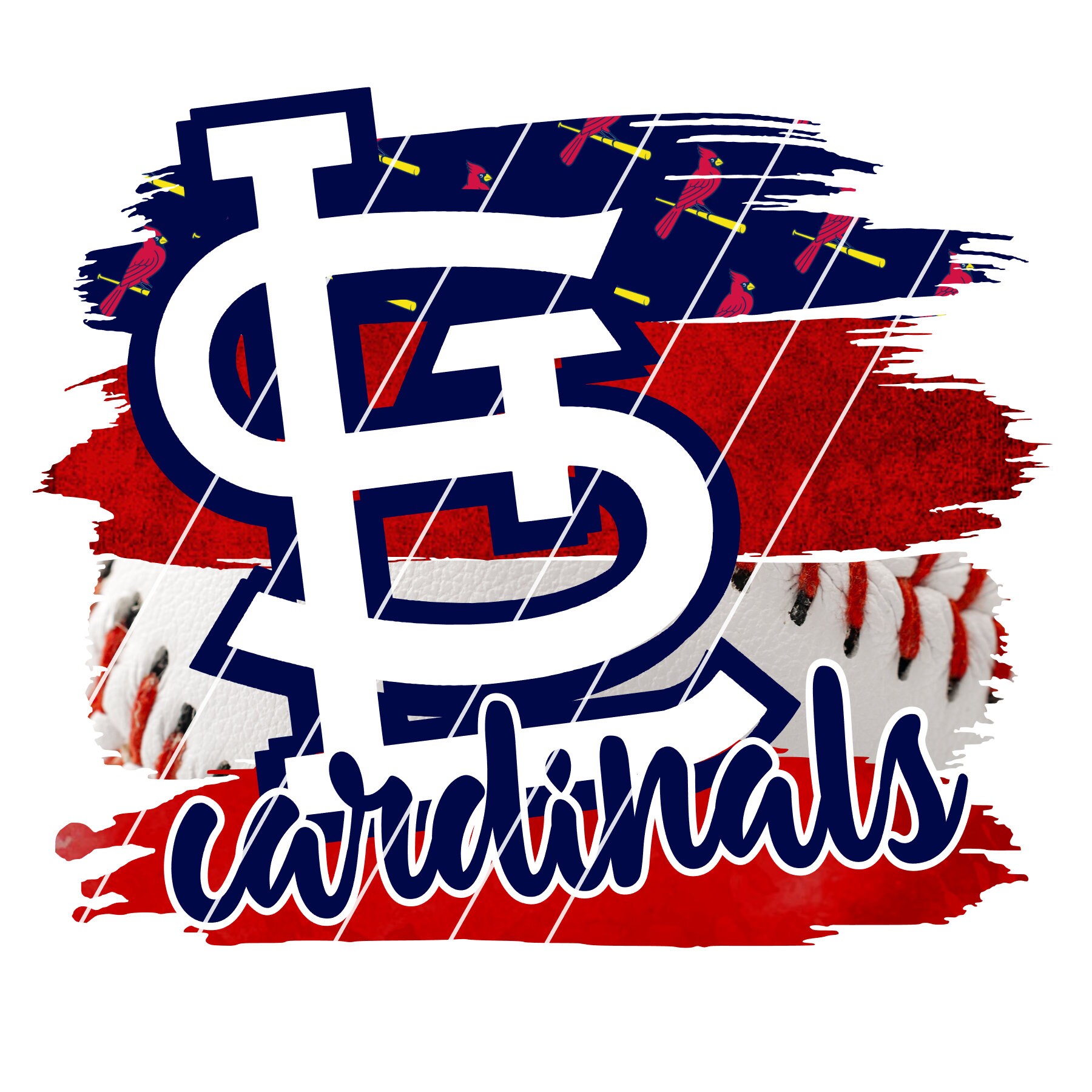 Cardinals Painted Sub File