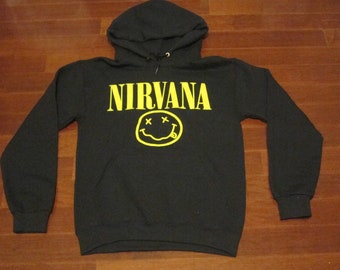 NIRVANA Vestibule Longsleeve Crewneck Fleece Sweatshirt New Authentic S-2XL