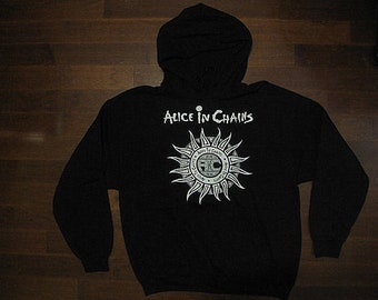 alice in chains zip hoodie