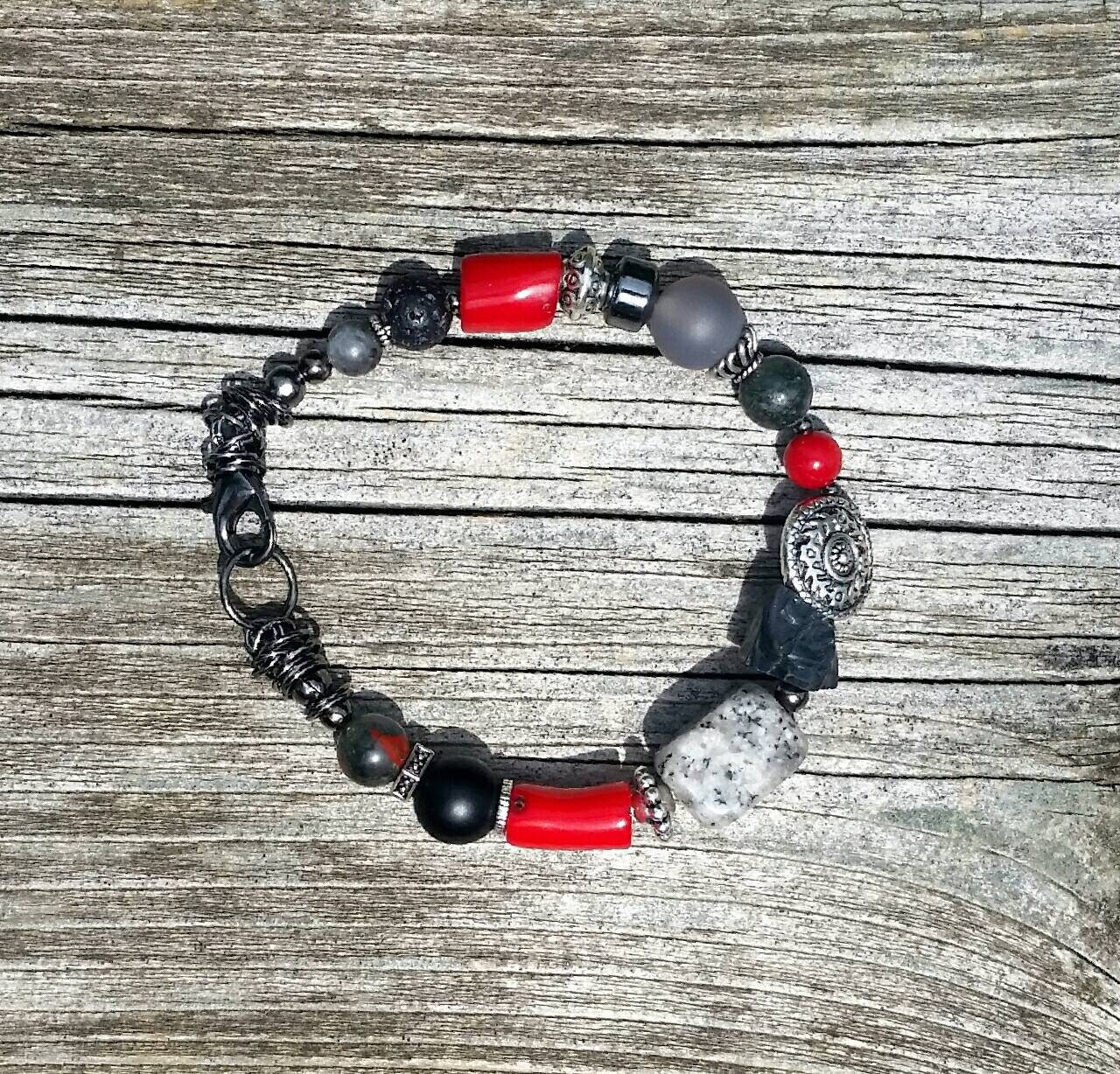 ブレスレット Minwhee BIZ Coral Red Bracelet 4FK879 il_340x270.1502522571_eciv.jpg