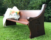 Solid Cherry Pew